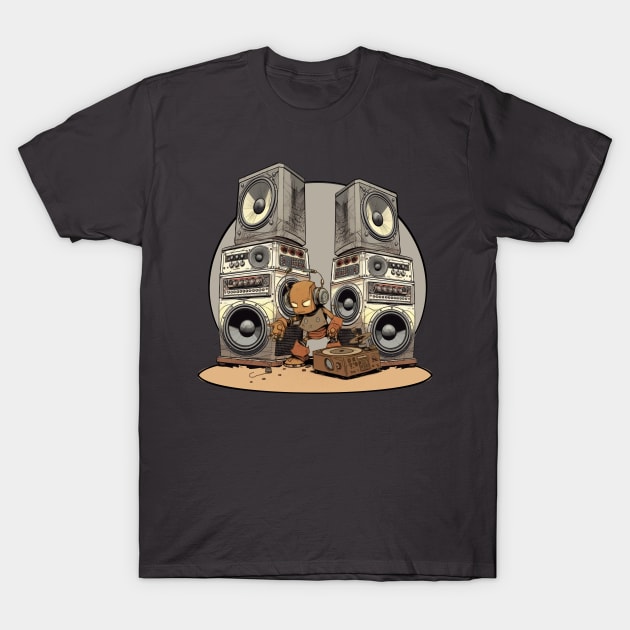 Beatbot_01 T-Shirt by NineBlack